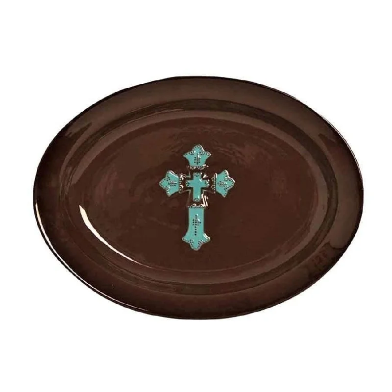 Western Cross Serving Platter