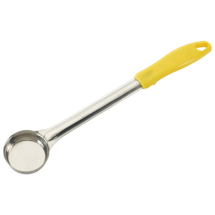 Winco 1 Oz Portion Control Spoon, Yellow Handle - FPS-1