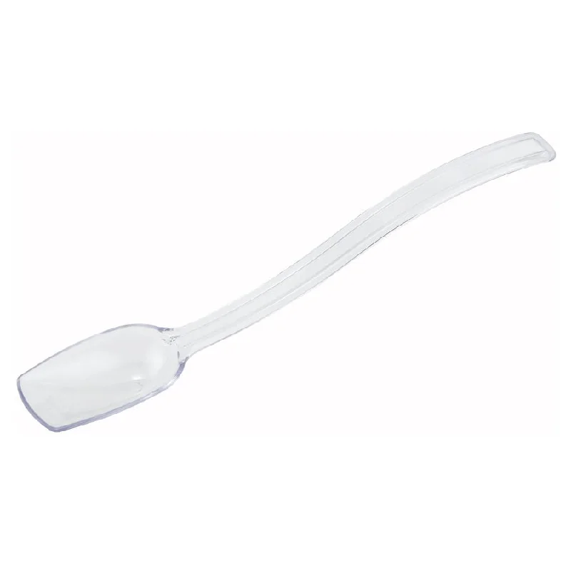 Winco 10" Clear Buffet Spoon - CVBS-10C