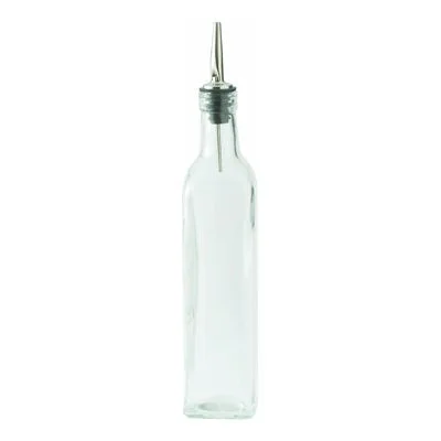 Winco 16 Oz Oil / Vinegar Cruet with Pourer