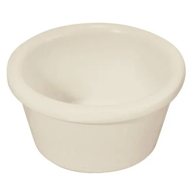 Winco 2 Oz Melamine Ramekin, Bone