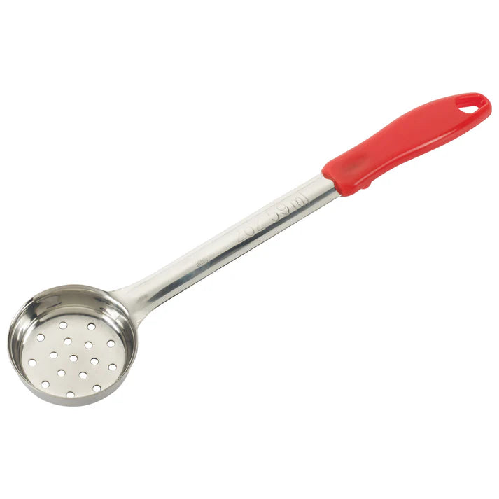 Winco 2 Oz Portion Control Spoon, Red Handle - FPP-2