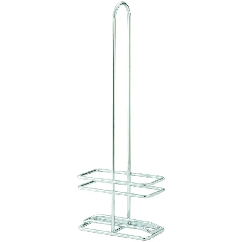 Winco Cruet Rack for 8 Oz Oil / Vinegar Bottles, Chrome Plated