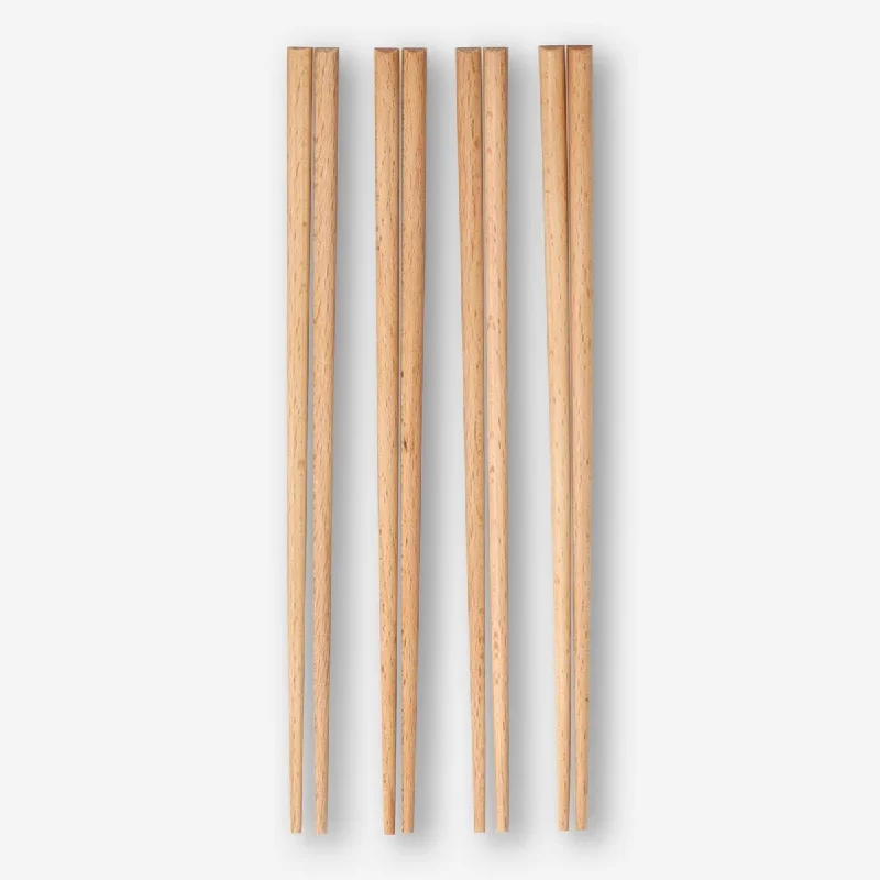 Wooden Chopsticks - 4 pairs