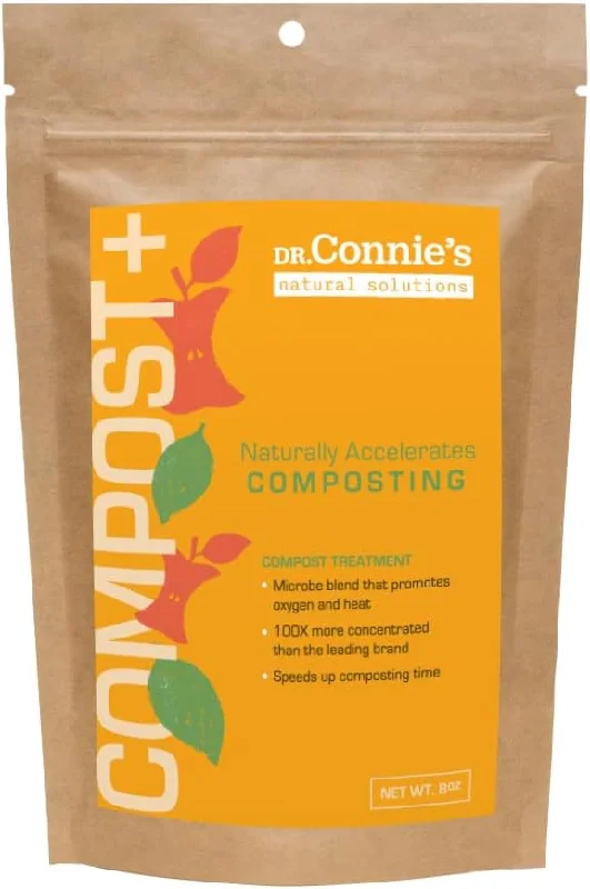 100x Concentrated Natural Compost Starter & Accelerator | All-Natural, Odor Control for Indoor & Outdoor Bins, Tumblers, and Piles | Fast Decomposition