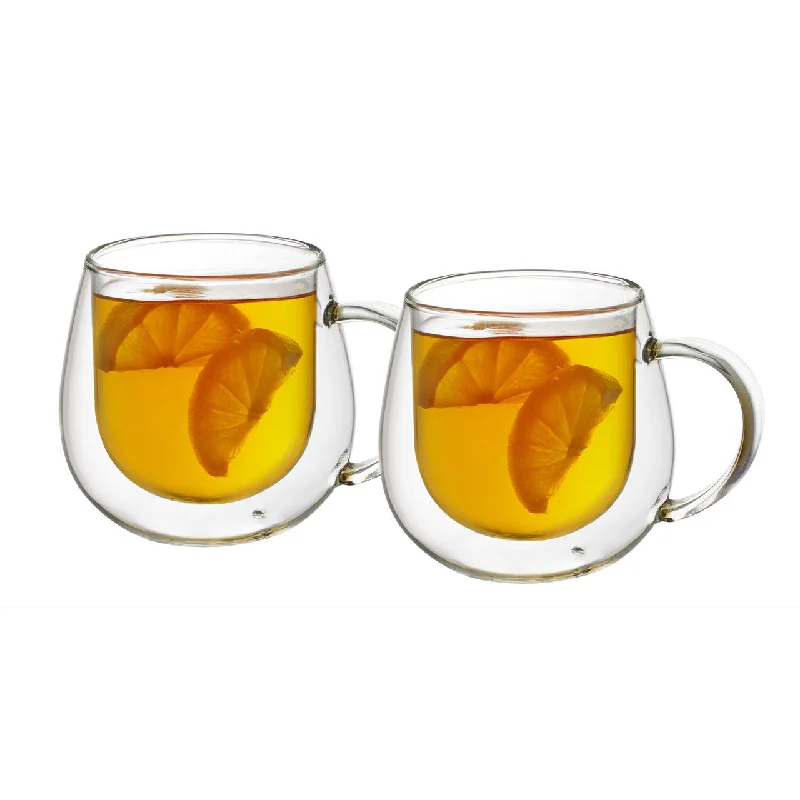 Avanti Huggie Double Wall Mug 450ml - Set Of 2