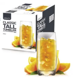 Classic Tall Tumbler 4pk