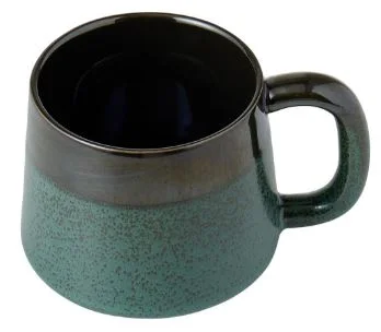 Leaf & Bean Roma Reactive Glaze Mug Green 500ml