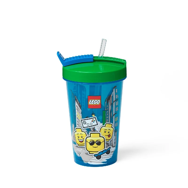 LEGO Tumbler with Straw