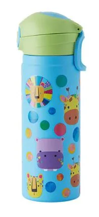 Maxwell & Williams Kasey Rainbow - Critters Double Walled Insulated Bottle 550ml - Blue