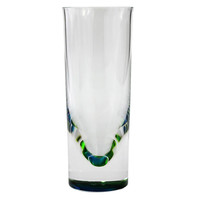 Merritt International Peacock Teardrop Clear BPA Free Tumbler