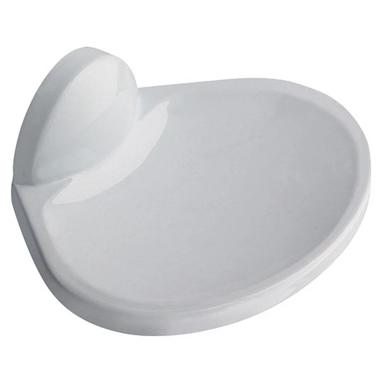 Soap Dish Aspen Oval Glacier Wall Mount 5-7/16 x 3-13/16 Inch