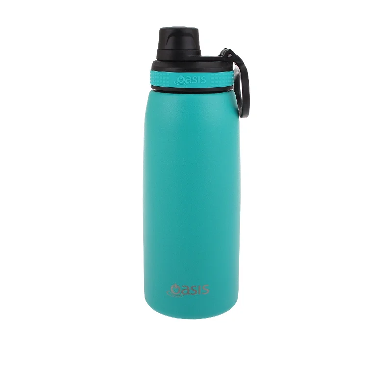 Oasis Stainless Steel Insulated Sports Water Bottle Screw Cap 780ml Turquoise