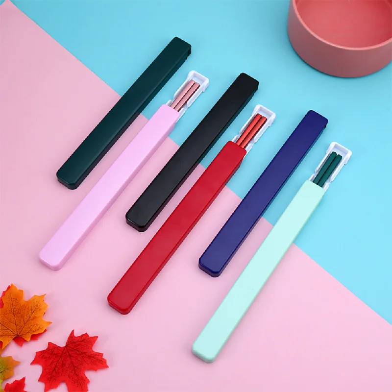 Portable Chopsticks With Case