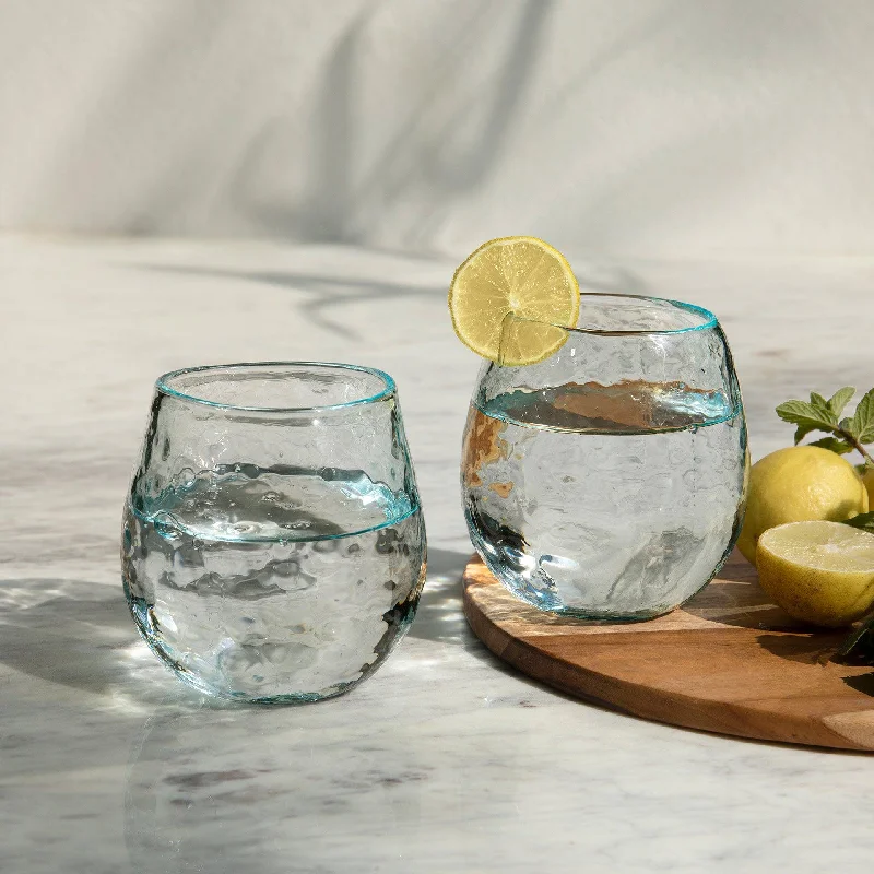 Quoise Glass Tumbler Set of 2 (Round)