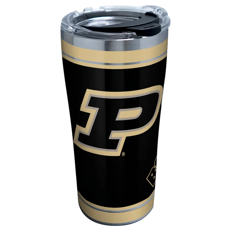 Tervis Collegiate 20 oz Purdue Campus Multicolored BPA Free Tumbler with Lid