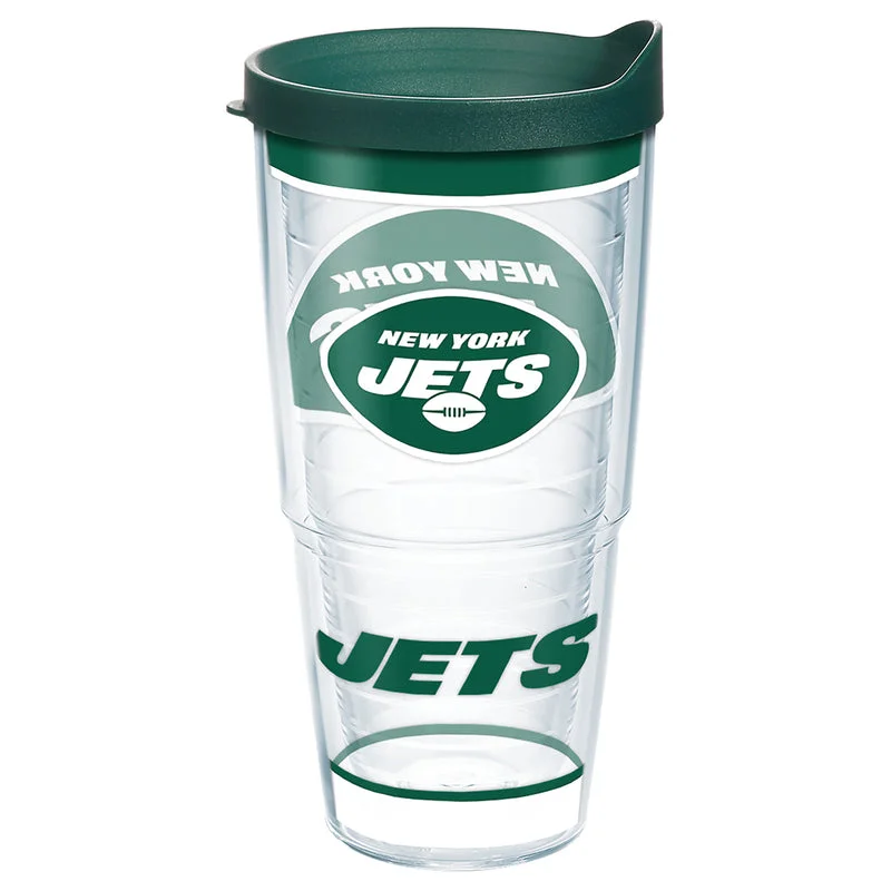 Tervis NFL 24 oz Multicolored BPA Free New York Jets Tumbler with Lid