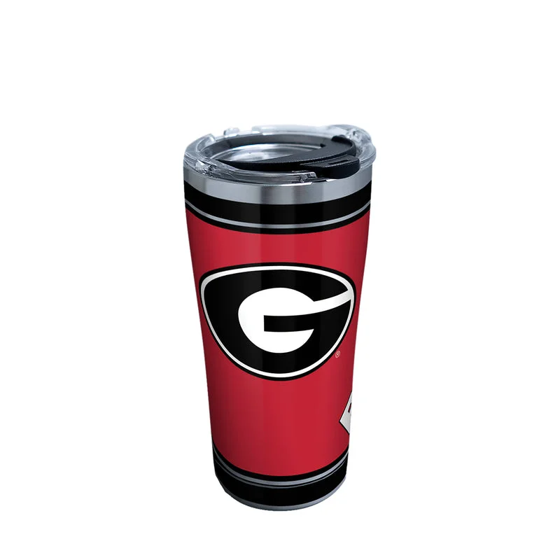 Tervis Collegiate 20 oz Georgia Bulldogs Multicolored BPA Free Double Wall Tumbler