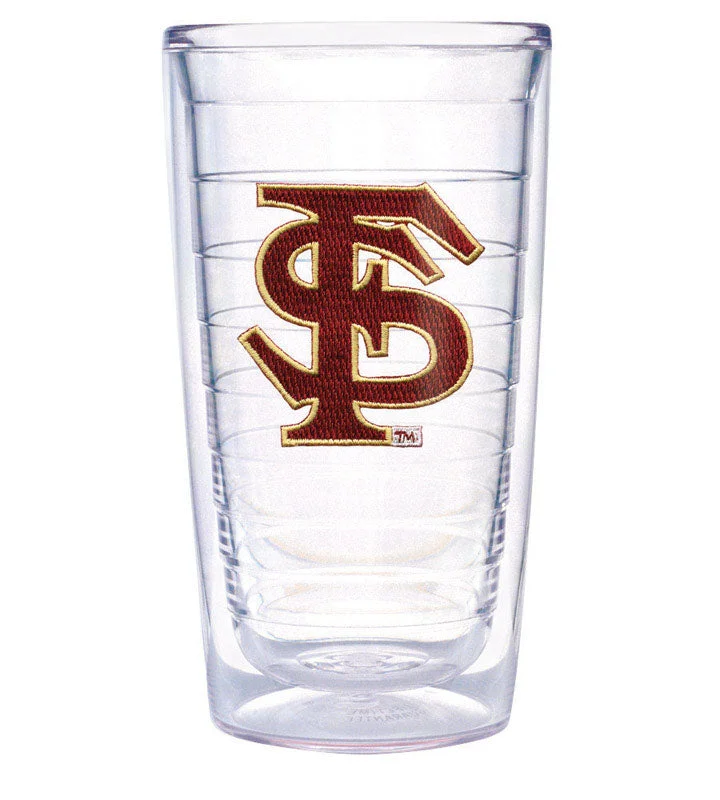 Tervis  Collegiate  16 oz. Florida State Seminoles  Clear  BPA Free Tumbler