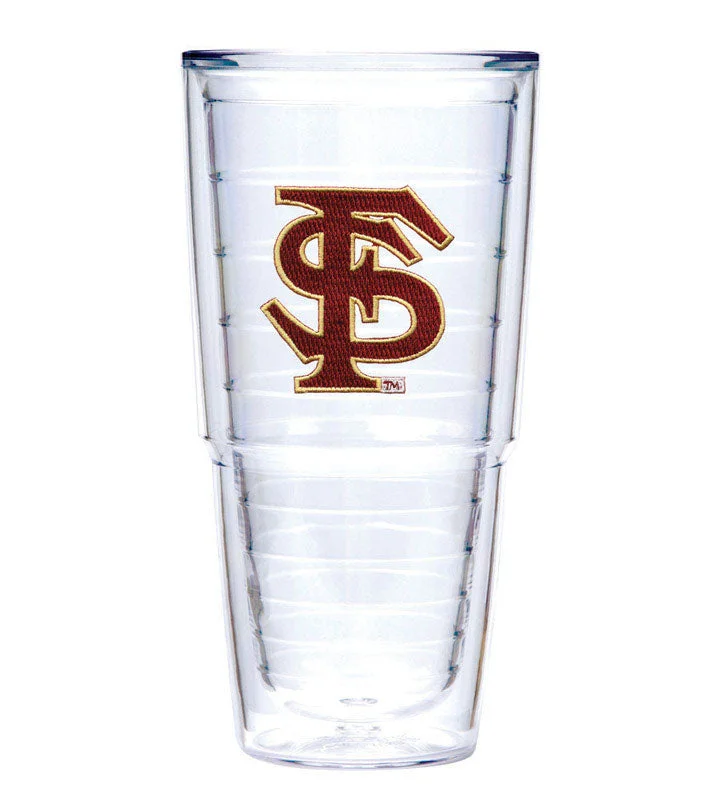 Tervis Collegiate 24 oz Florida State Seminoles Clear BPA Free Tumbler