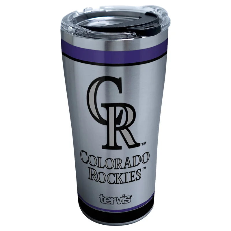 Tervis MLB 20 oz Multicolored BPA Free Colorado Rockies Tumbler with Lid