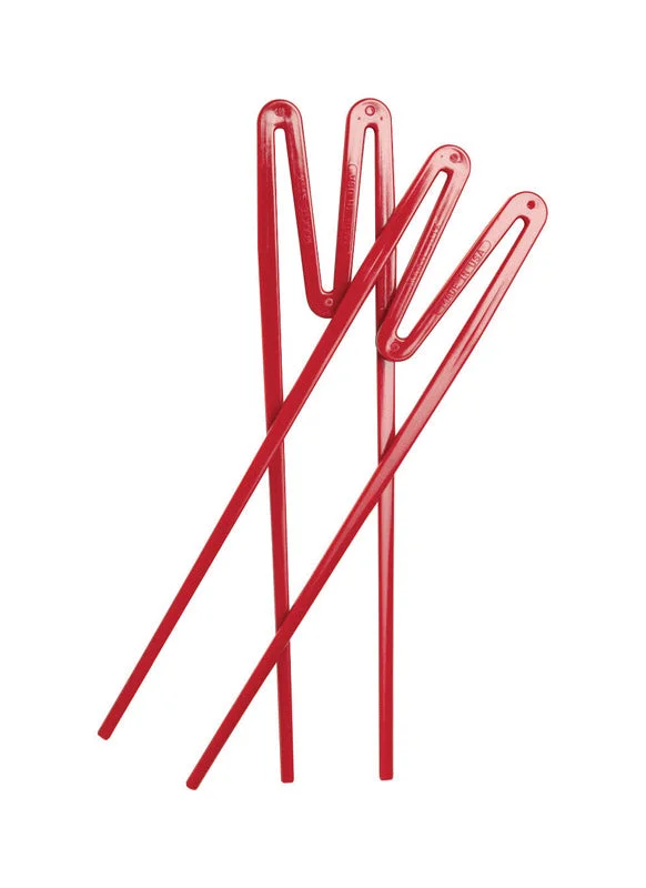 Joyce Chen Quick Sticks 7/8 ft. W x 8 in. L Red Training Chopsticks (Pack of 12)