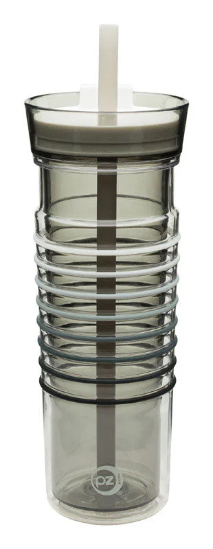 Zak Design 20 oz HydraTrak Ghost BPA Free Double Wall Tumbler