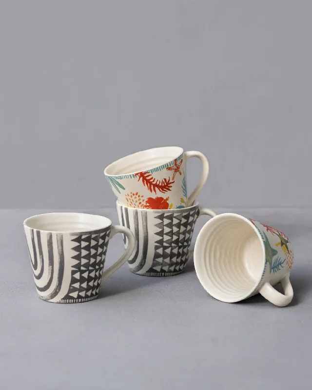 Zanzibar Espresso Mugs (Set of 4)