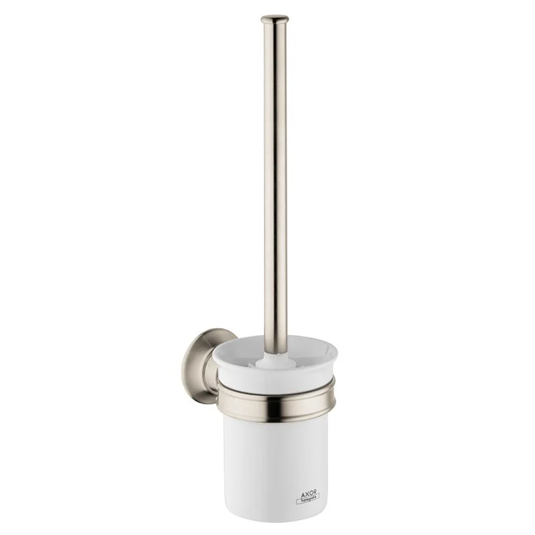 AXOR Montreux Wall Mount Toilet Brush Set