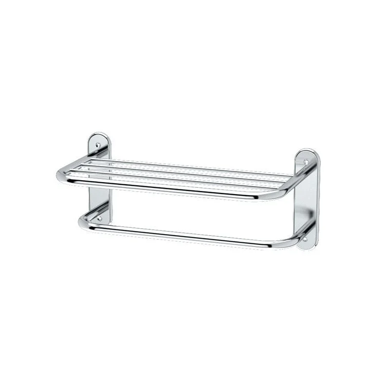 Towel Rack Spa Rack Chrome Metal 20.3 Inch